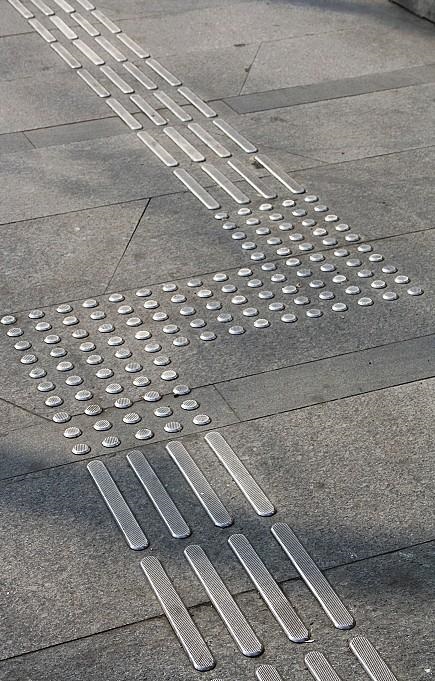 cklde304不锈钢盲道钉 盲道条 导盲条钉 防滑菠萝纹盲人行道盲人条钉