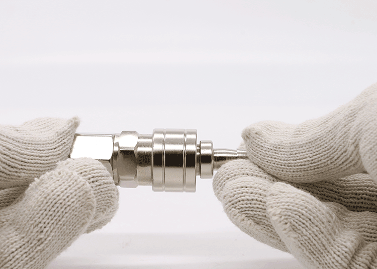 定制c式气动快速接头自锁氧气管空压机气泵配件工具接头软管公母快插