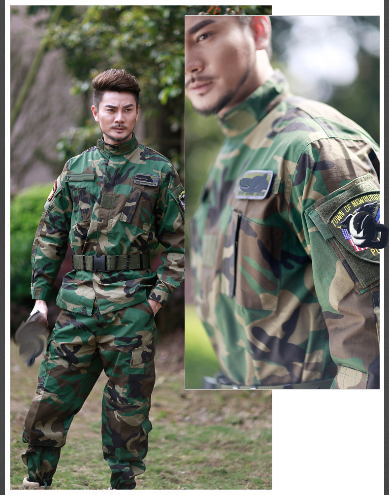 迷彩服套装 男 团队cs野战 军迷作训服 户外军迷美国丛林战术服 丛林