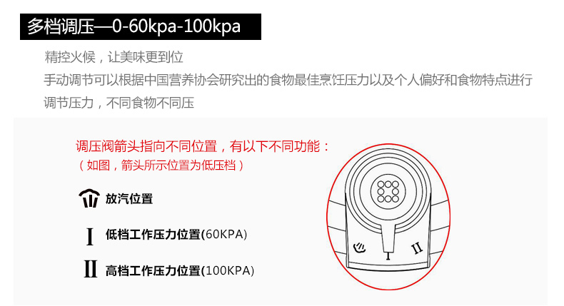 
                                        德世朗不锈钢电压力锅高压锅6L多用汤锅电磁炉明火通用DSL-G032B                