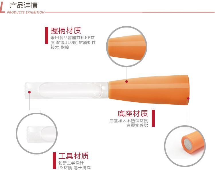 酷家陶瓷刨水果刀折叠刀削皮器去核器果肉分切器榨汁器开瓶器 随悦五件套