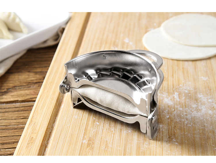神器 304不锈钢压饺子神器水饺模具包饺子神器切饺子模具捏压饺子工具