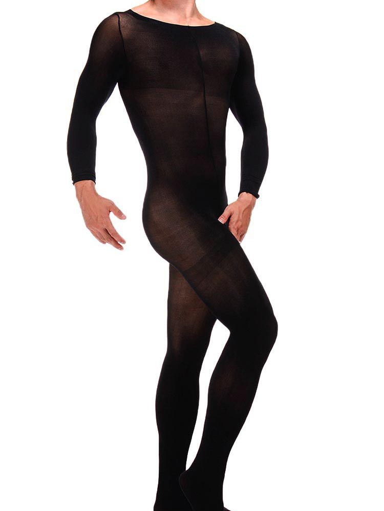 品信(pinxin) 男士连体袜衣带jj套 男士情趣丝袜 情趣连体丝袜 男士