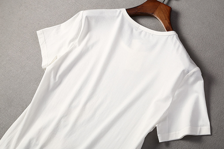 男短袖t恤夏季圆领紧身纯色体恤纯白色修身打底衫半袖衣服 白色 l