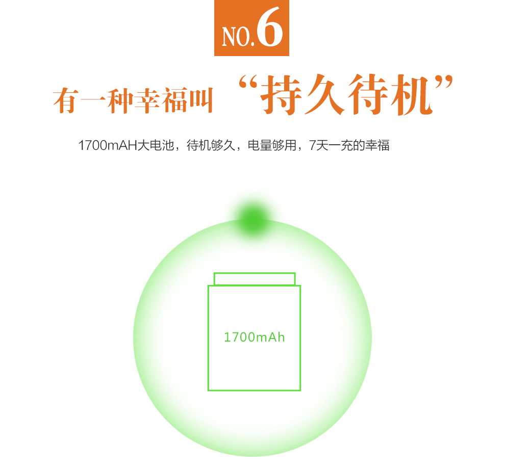 海尔（Haier）A210移动/联通2G直板按键手写屏老人手机 香槟金