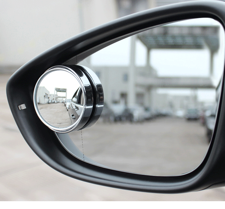 维诺亚 汽车用品汽车后视镜小圆镜360旋转盲区镜倒车小圆镜盲点广角镜