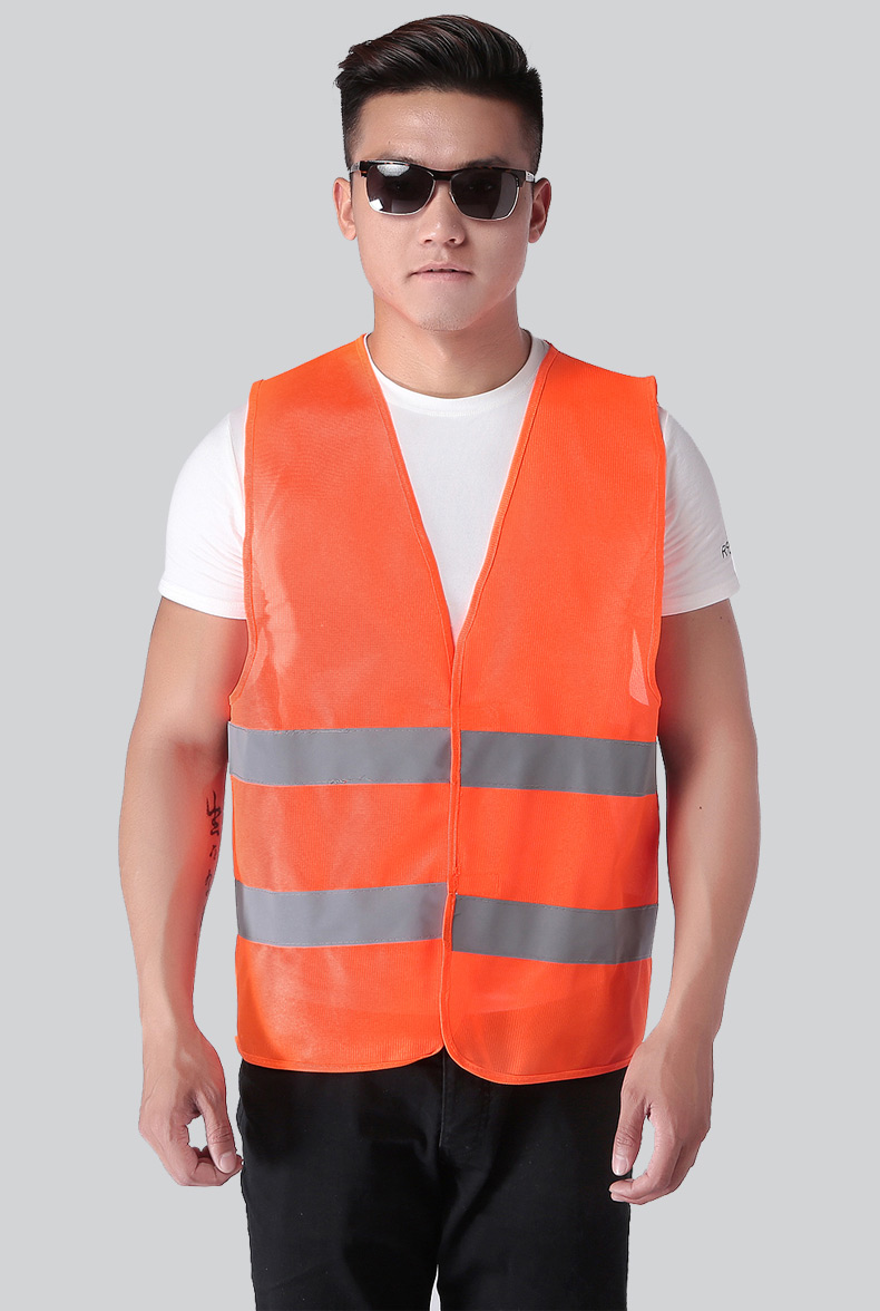 款反光背心 汽车骑行交通路政施工环卫用 反光衣荧光马甲安全工作服