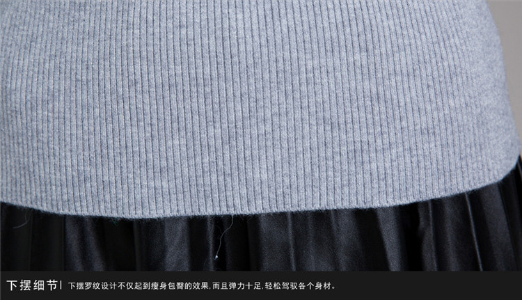 
                                        卿水阁秋冬新款女装半高领针套头织衫女毛衣短款修身打底衫女纯色弹力百搭羊毛衫 圆领红色 XXL                