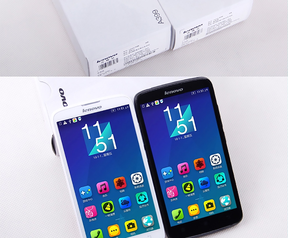 联想 A399 联通3G手机 白色 标配版