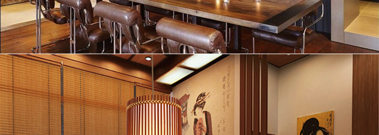 比月吊灯客厅餐厅茶楼日式简约灯具创意东南亚田园木质过道吊灯3236
