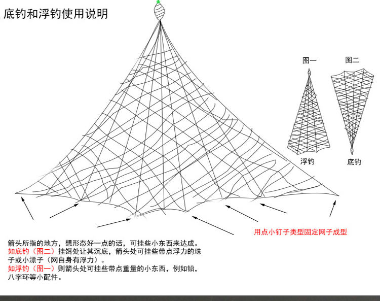 钓鱼神器爆炸钩鱼钩霸王捆套装串钩配件垂钓用品渔具 9目钓3-4斤鱼