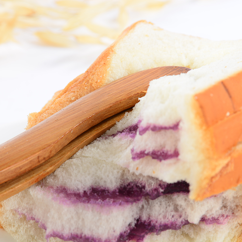 三明治面包 蓝莓味 58克 早餐面包 夹心面包休闲即食零食品大礼包 25