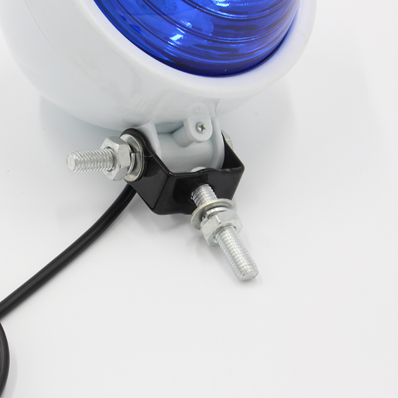 适用于摩托车爆闪红蓝警灯治安巡逻 摩托车爆闪灯前警灯 警车巡逻车