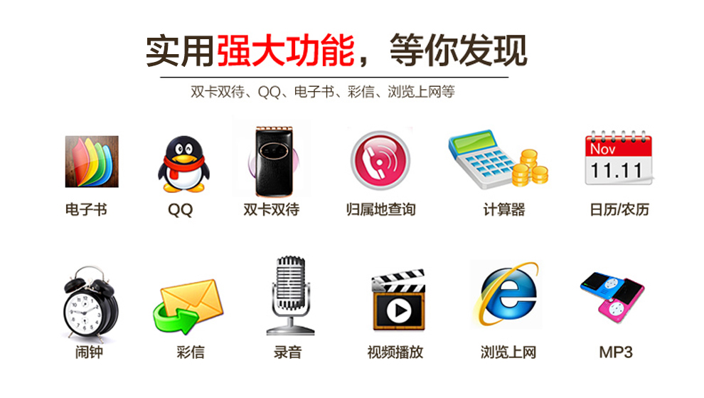 海尔 (Haier) 310 移动/联通2G 翻盖老人手机 双卡双待 咖啡色
