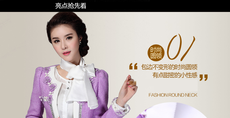 封面丽人 毛呢外套女中长款风衣女新款时尚气质修身大码毛呢大衣女毛衣呢子 图片色 XXXL