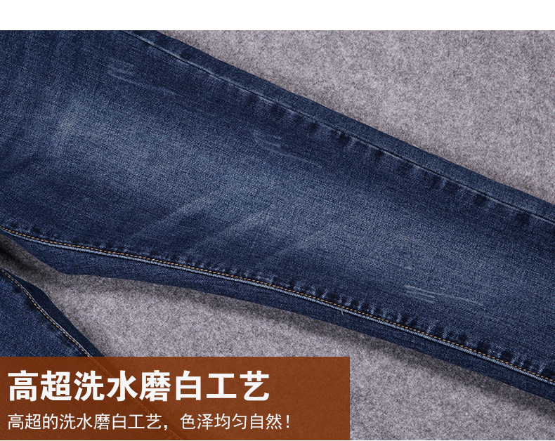 
                                        硕依美恋 牛仔裤女小脚2018春秋装新款弹力修身铅笔裤高腰大码女装长裤子 N0007 深蓝 单裤 28码                