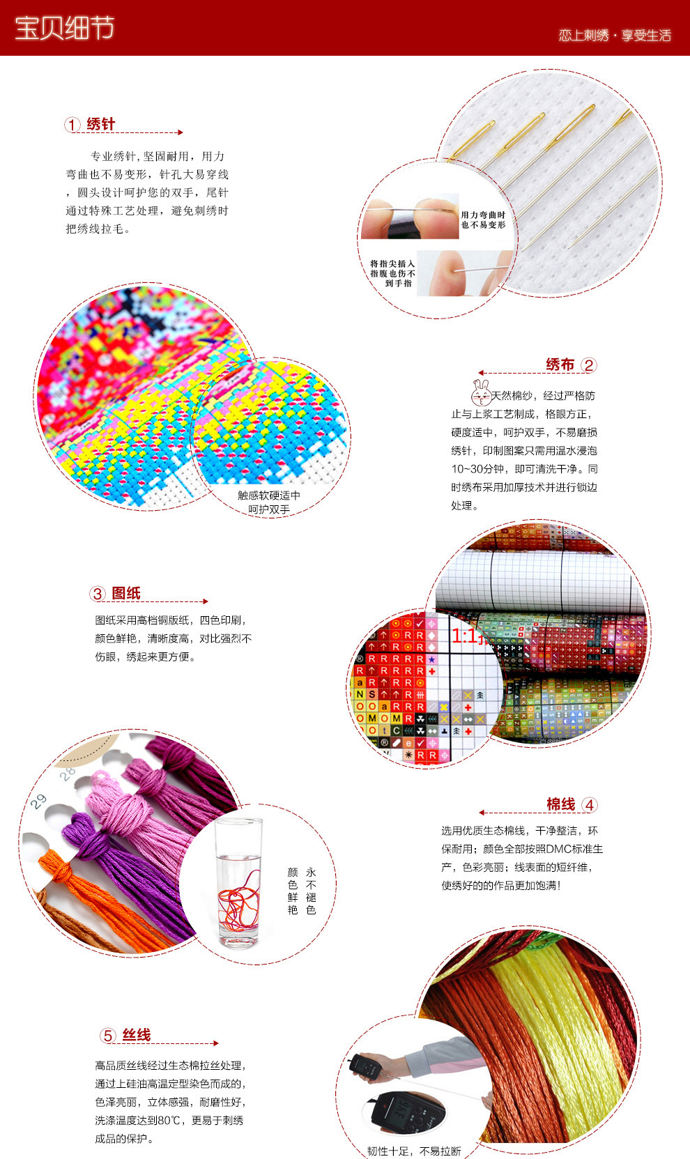 
                                        IKSI十字绣刺绣花开富贵金孔雀开屏牡丹花开客厅卧室精准印花十字绣套件KS698D 实惠棉线中格三股绣150*58cm                
