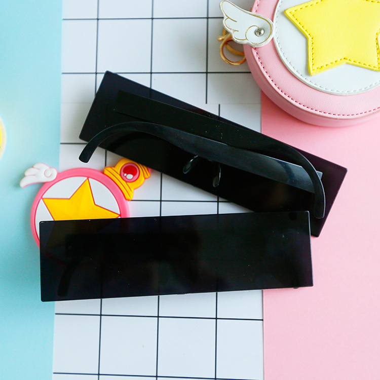 lanqin墨镜stn道具库我的世界打码像素墨镜装逼次元马赛克眼镜 方形