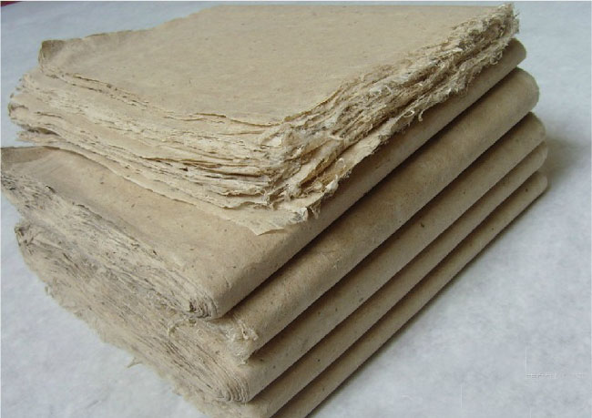 西和麻纸毛边纸参展宣纸书法创作练习纸半生熟100张