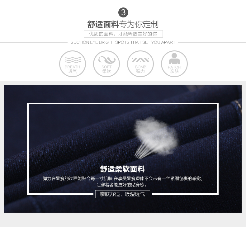 丹雷斯 牛仔裤子女高腰弹力小脚牛仔女裤长裤修身显瘦韩版铅笔裤秋季新款牛仔裤子女 高腰蓝色 28码/L