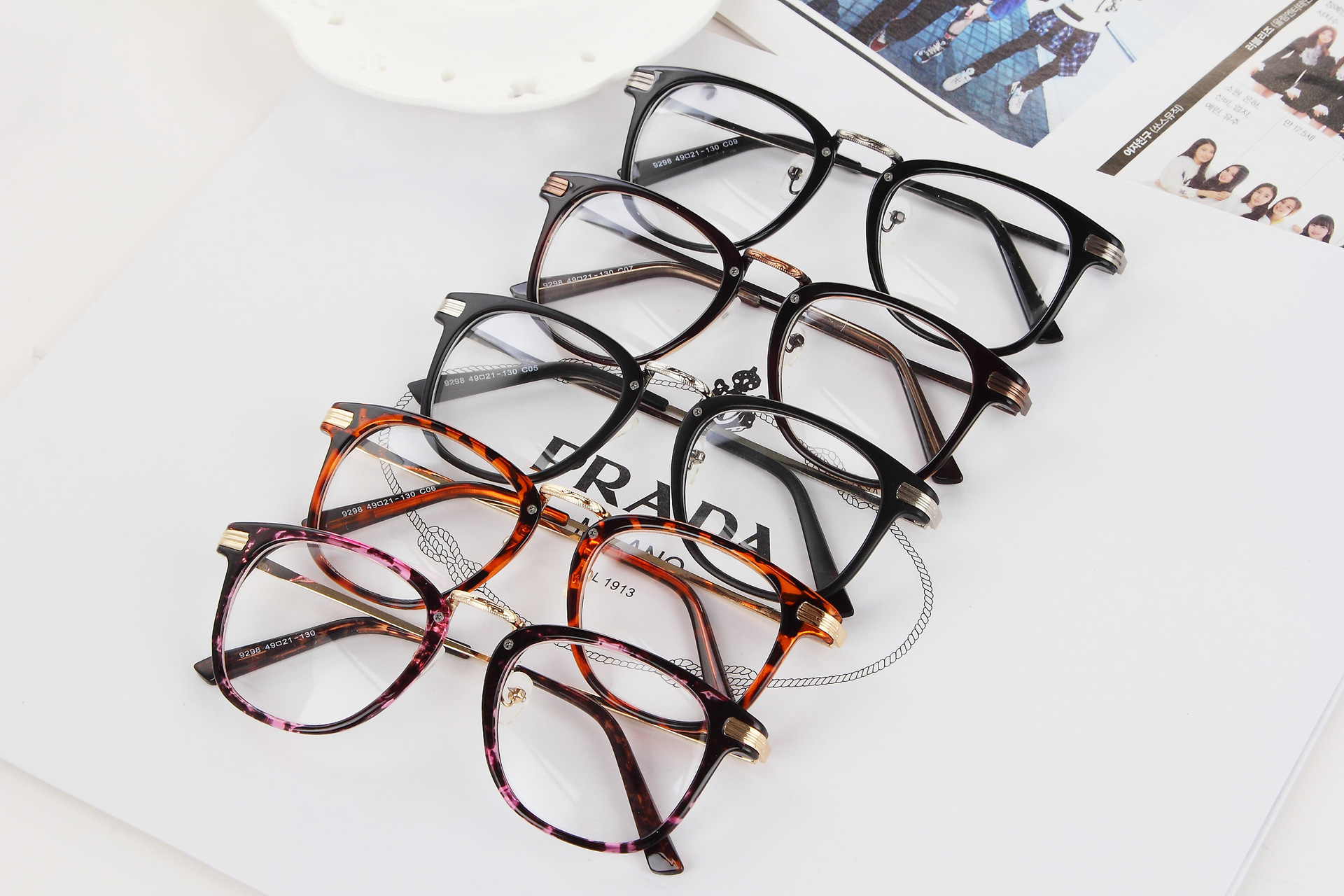 幽兰馨2016眼镜框男女款平光眼镜潮人眼镜架个性平光镜可配近视镜9298