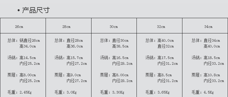
                                        维艾不锈钢蒸锅三层双层蒸笼屉二层多层蒸格电磁炉明火通用 34cm                