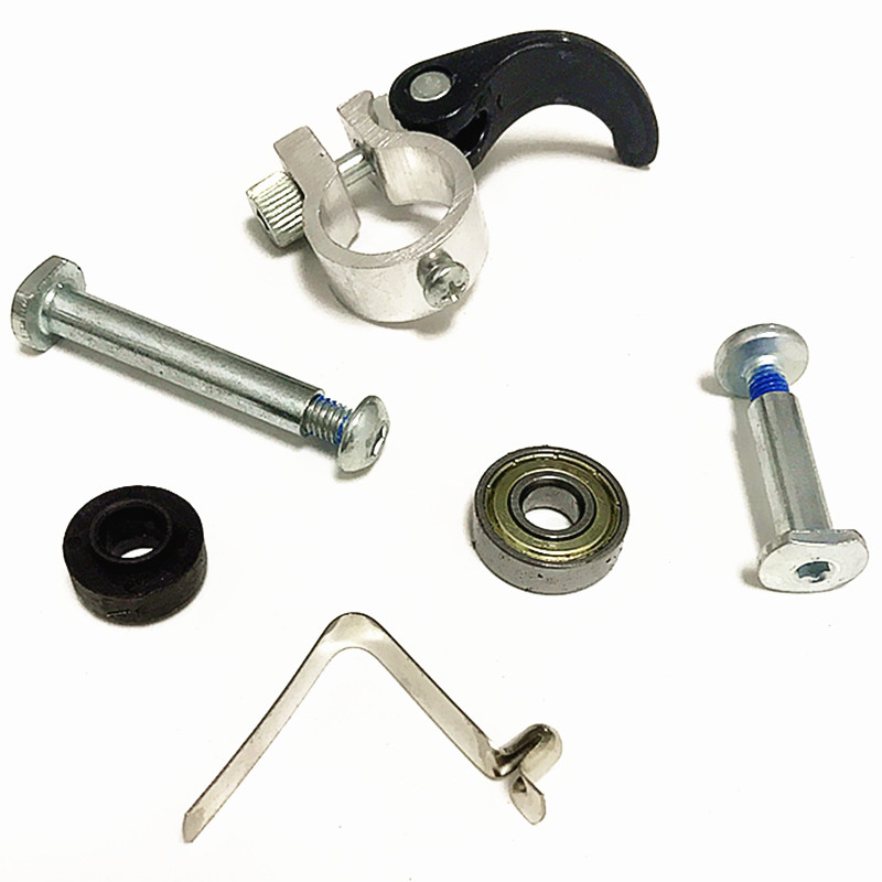 童车配件穿钉对丝螺丝儿童滑板车升降锁扣扭扭车轴承卡簧磁芯零件wm