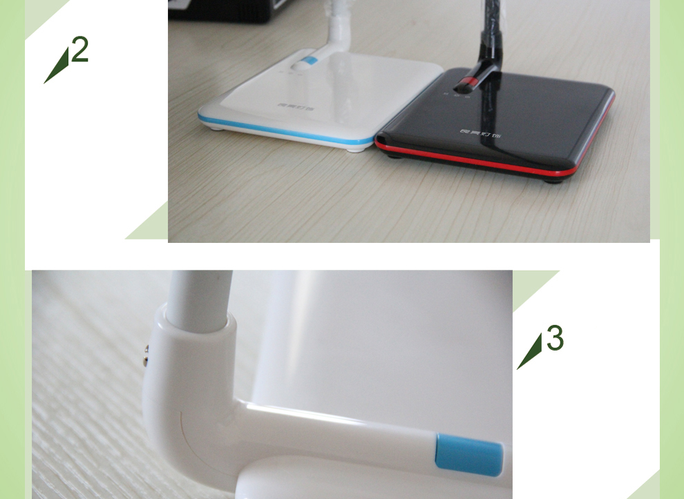 良亮LED调光台灯 卧室 床头 护眼台灯学习台灯MT-3676/大功率LED6W 白色