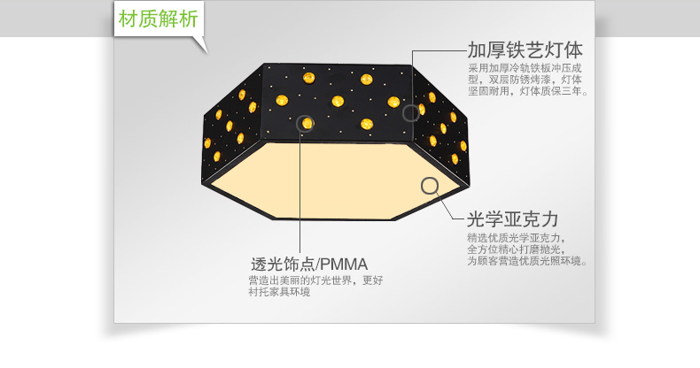 客厅灯现代简约 led吸顶灯 DIY创意灯饰 大气卧室书房餐厅灯时尚书房节能灯具X5188 白色单头三色-需要几头拍几个