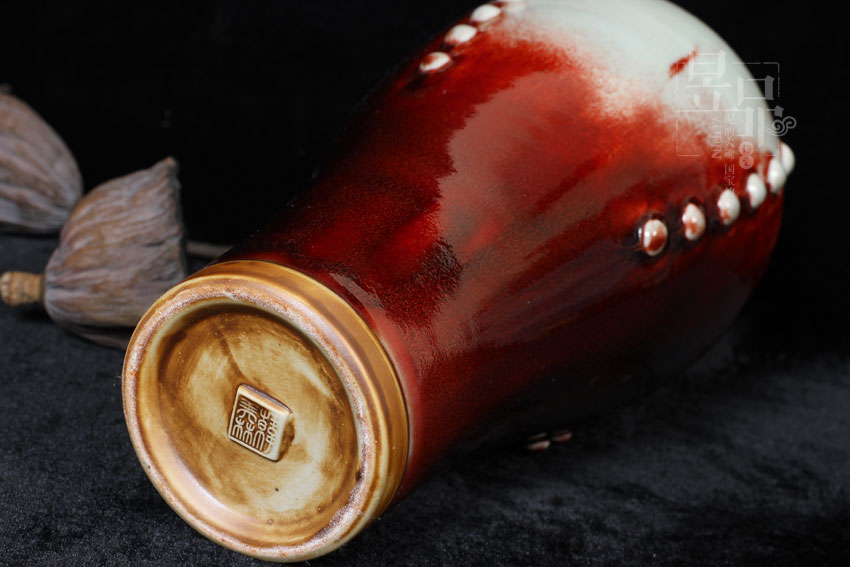 【四季瓶—秋瓶】国大师 韩美林设计 钧瓷 瓷器 收藏 tc0040