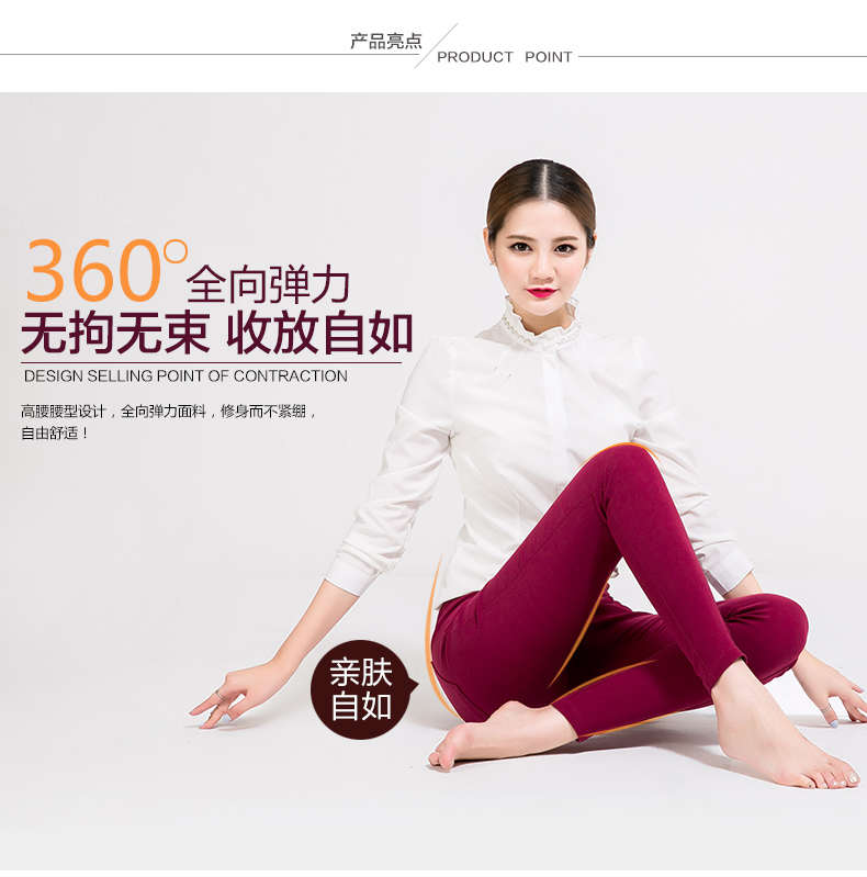 丹雷斯 外穿打底裤子女秋冬修身显瘦铅笔裤子弹力小脚裤紧身新款秋打底裤子女 黑色加绒款 27码/M