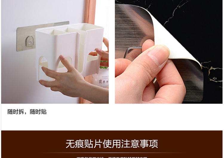 
                                        双庆 厨房无痕沥水收纳架 筷子筒沥水置物架筷子笼                