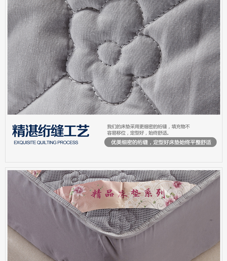 
                                        帝菲雅 全棉床笠床罩单件席梦思床垫保护罩床垫罩单件床套 防滑床单 纯棉单床罩保护套床盖 蓝大格 120x200cm                