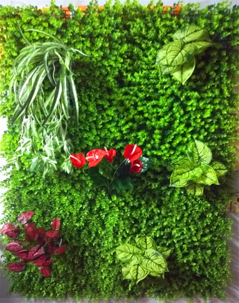 仿真草坪塑料草坪假草坪植物墙室内壁挂装饰绿植墙背景墙点缀草装饰