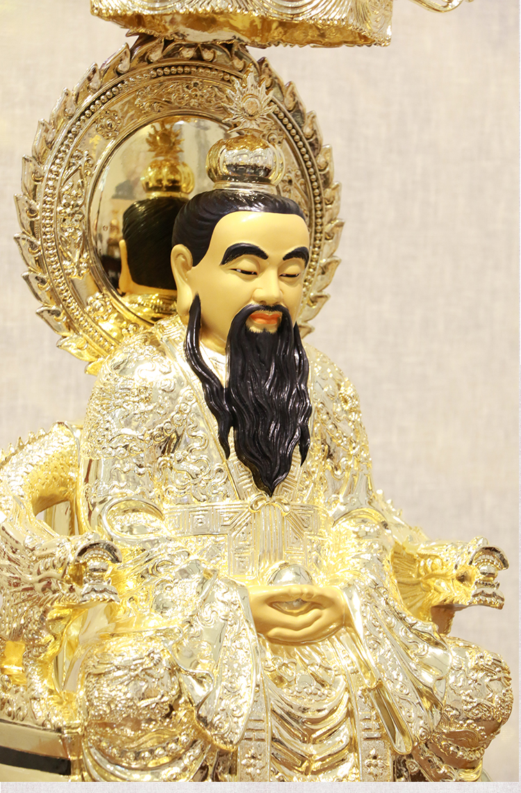 三漫陀道教用品批发元始天尊神像摆件道教三清三清尊神道德灵宝天尊佛