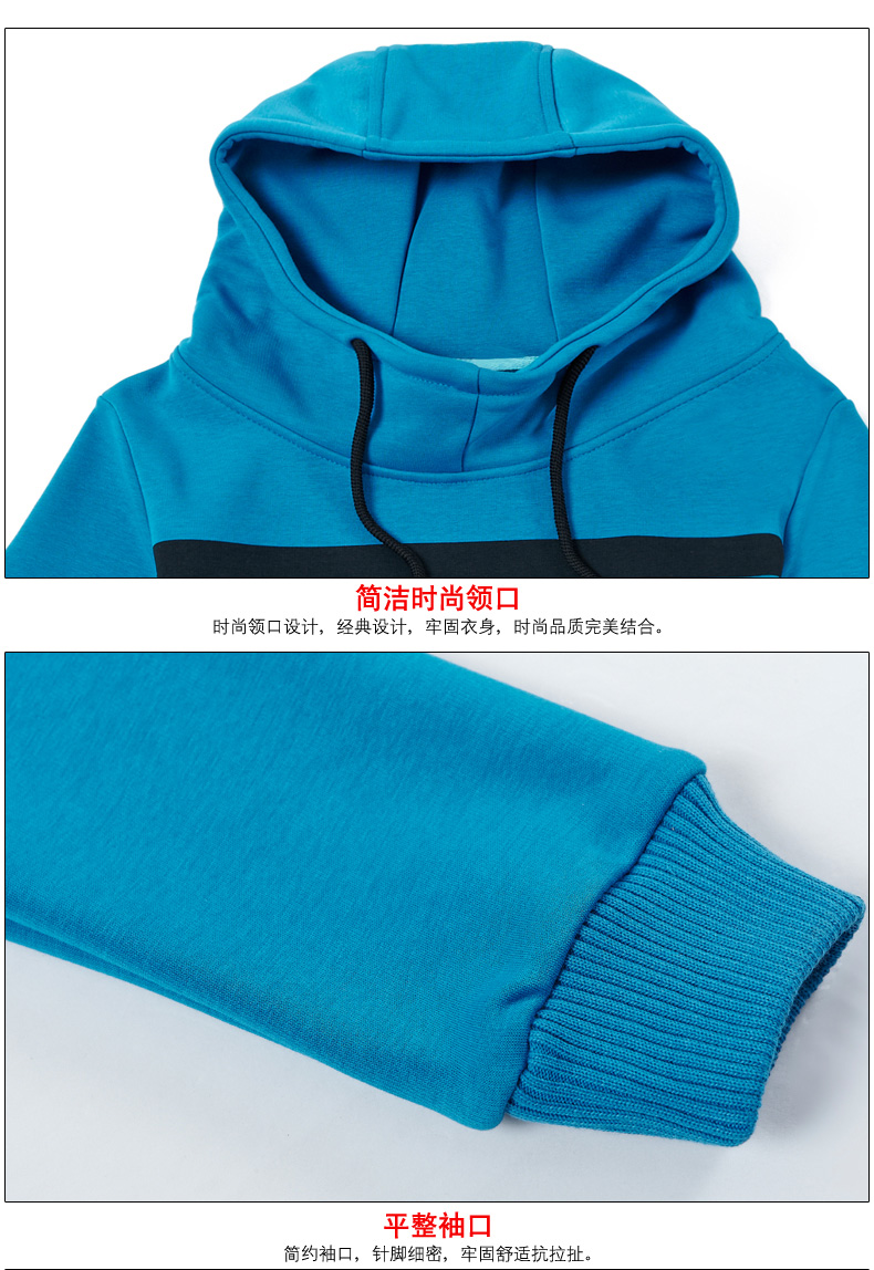 卓姿琪(zhuoziqi )秋冬套装加厚加绒卫衣三件套棒球服运动情侣装 灰  色 XXXL男