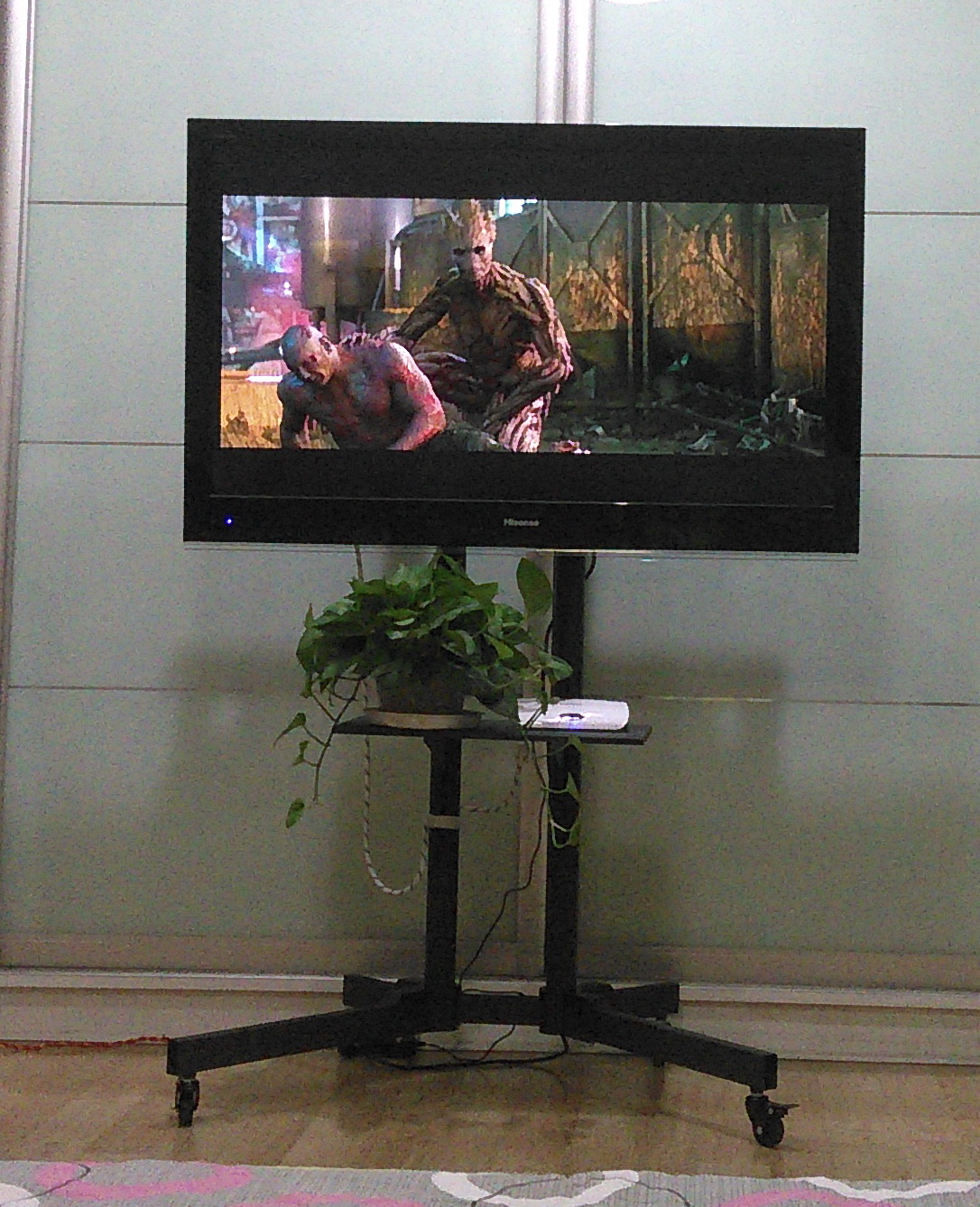 兰缪 电视机推车活动挂架海信康佳小米夏普液晶电视落地移动支架展示