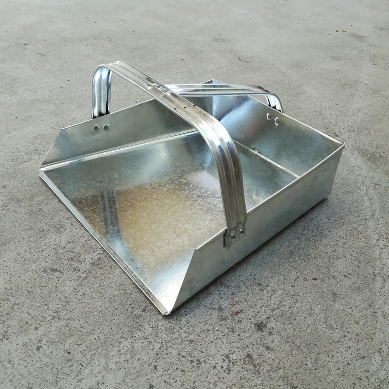 学校家用环卫撮子扒斗戳子 加厚铁皮簸箕收粮食铲子畚斗垃圾斗 单个