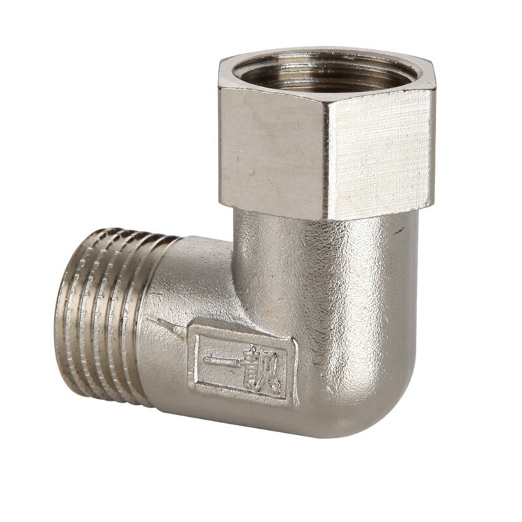 兰诗4分内外丝活接铜弯头 b款 单活接弯头 110克