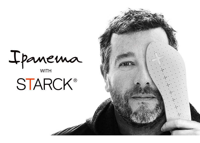 ipanema菲利普·斯塔克u系列ii设计师款柔软平底夹脚拖鞋 橘/黑 35_ 9