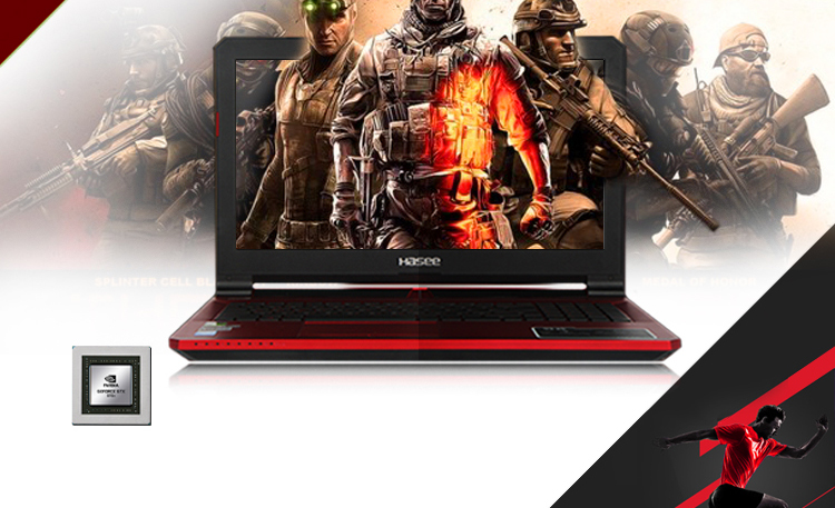 神舟（HASEE）战神Z7-i78172D2 15.6英寸游戏笔记本电脑(i7-4720HQ 8G 1TB GTX970M 3G显存 背光 1080P)