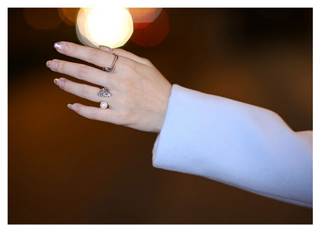 婕芙兰 2015秋装新款韩版中长款呢子风衣外套 5375 明黄色 XL