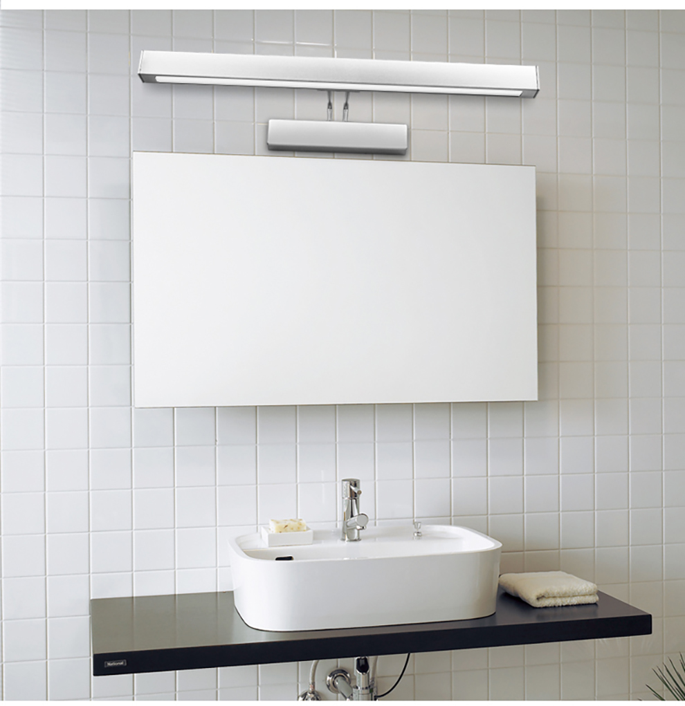 松下(panasonic)灯具led防水防雾浴室卫生间防锈金属镜前灯化妆灯7w