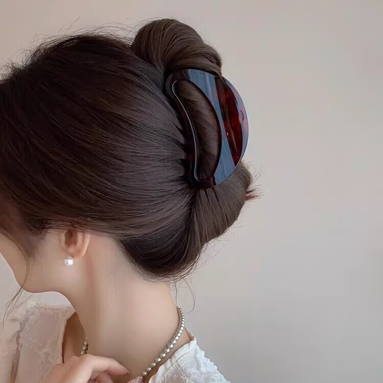 Jinglei Vintage Leopard Print Triangle Hair Clip Women BB Clip 2026 New Side Clip Forehead Bangs Hairpin Autumn Hair Accessories 8