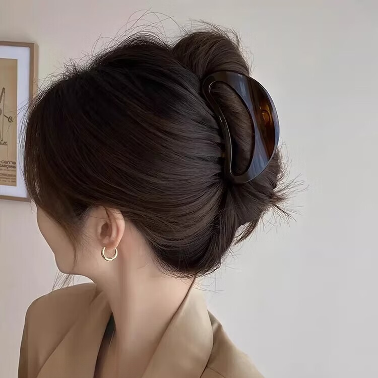 Jinglei Vintage Leopard Print Triangle Hair Clip Women BB Clip 2026 New Side Clip Forehead Bangs Hairpin Autumn Hair Accessories 6