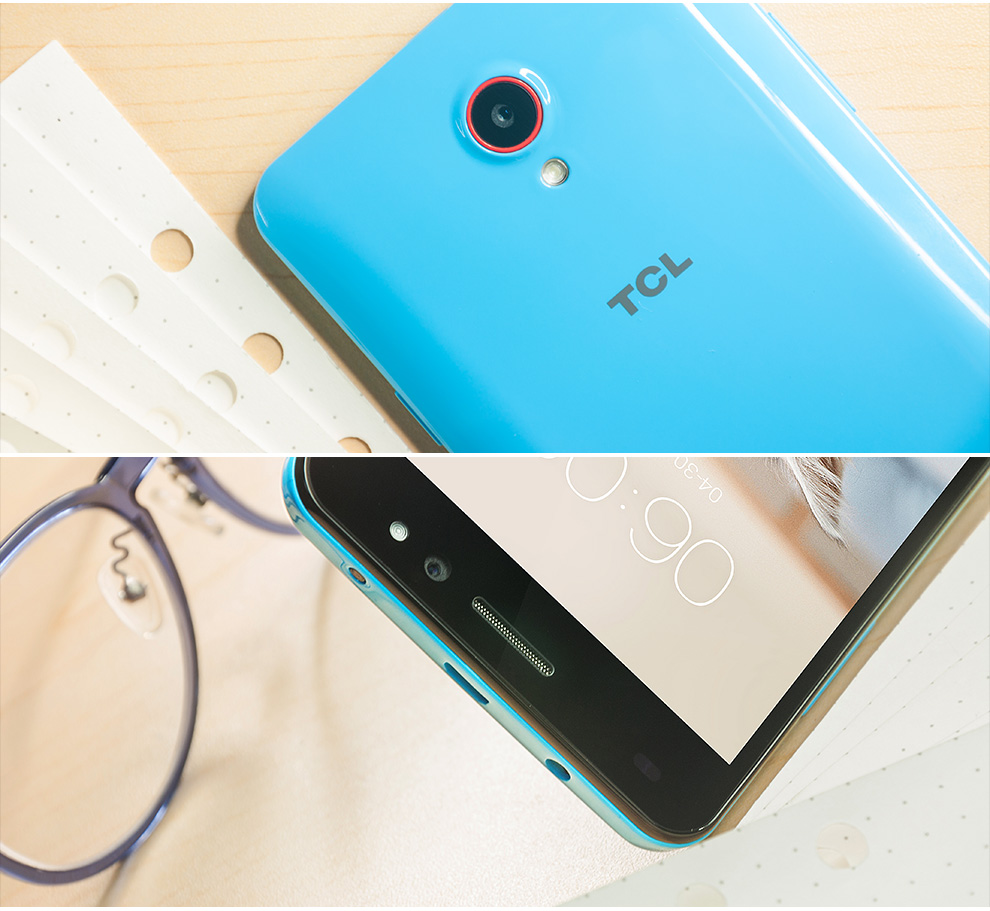 TCL 乐玩 P588L  电信4G手机  双卡双待 4G 智能 手机（8G ROM） 雪山白