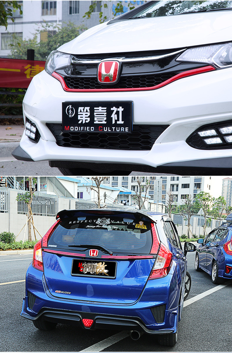 点缤本田红标新飞度改装本田标飞度方向盘车标改装本田k20红头标14新