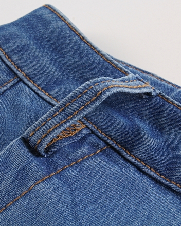 佐丹奴牛仔裤女装时尚纯色弹力棉女牛仔九分裤子05425009 04灰色 27码