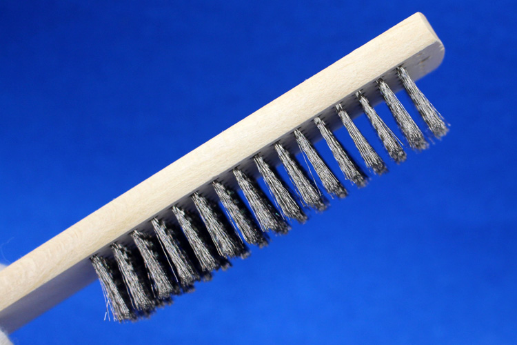 曼沙锐不锈钢丝刷 文玩刷 毛刷 金属表面清洁刷 除漆除锈刷子 钢丝板
