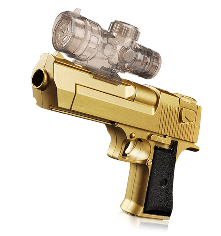 【爸爸妈妈模型枪】爸爸妈妈(babamama)手枪 软水弹枪水晶弹枪 手动单